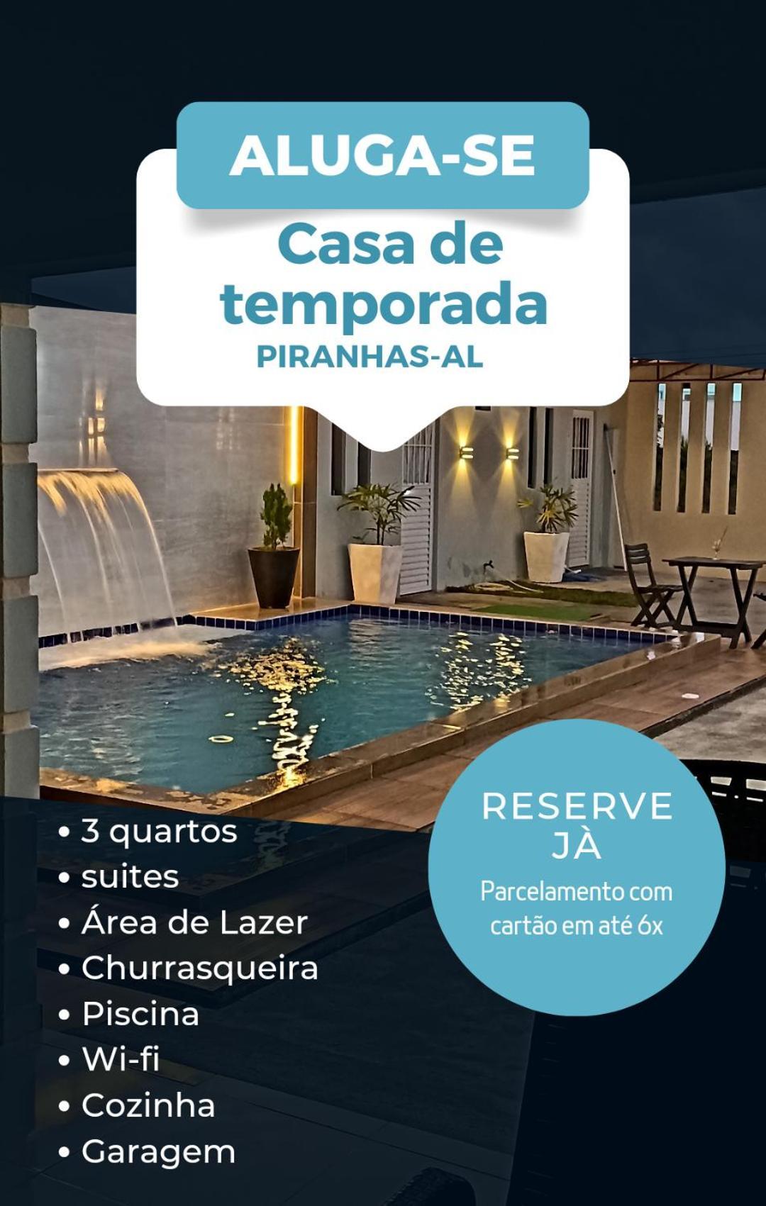 Casa Jardim Para Temporada Em Piranhas-Alagoas Exterior foto